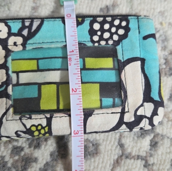 Vera Bradley Coin Purse Key Ring Island Bloom Print - Picture 5 of 5